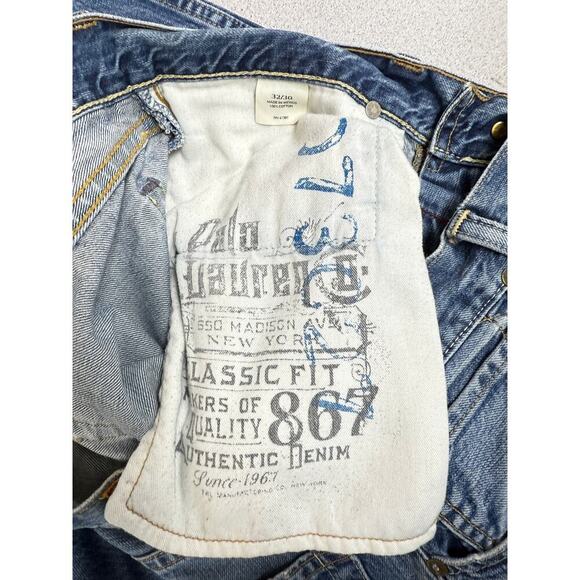 Vintage Polo Ralph Lauren Retro Classic 867 Jeans Men's 32 x 30 - Picture 5 of 7
